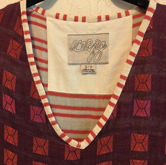 Ace & Jig Oxblood Gallery Dress S (Fits XS) - Picture 3 of 5